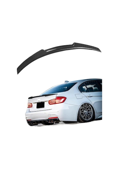 Bmw F30 2012-2018 Plastik Parlak Siyah M4 Yarasa Spoyler-spoiler