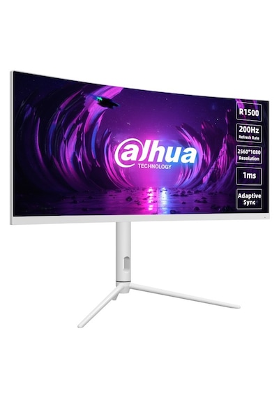 Dahua 30" Lm30-e330cw 2560x1080 R1500 1ms 200hz 2xdp/2xhdmı +vesa +curved Gaming Monitör