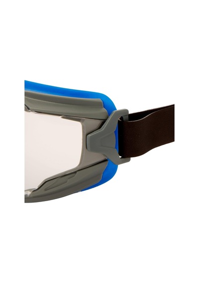 3m Goggle Gear 500 İş Güvenliği Koruyucu Gözlükler, Neopren Baş Bandı, Scotchgard Buğu Önleyici/çizi