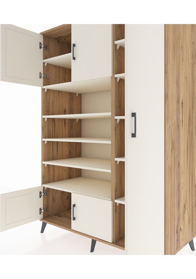 Kronos Dolap 11 Raflı 5 Kapaklı 132x59x195 Çam-aytaşı/aytaşı Aytası/aytası - Atlas Çam Kronos Dolap 11 Raflı 5 Kapaklı 132x59x195 Çam-aytaşı/aytaşı Aytası/aytası - Atlas Çam