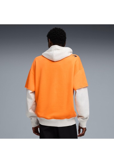 Puma Mclaren Racıng Erkek Kapüşonlu Sweatshırt 637507 03 Turuncu