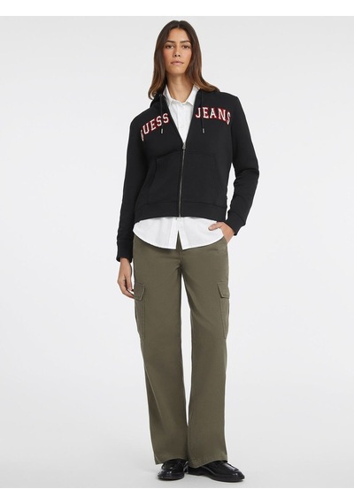 Jeans Kadın Sweatshirt Siyah