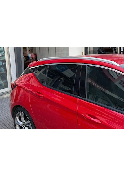 Opel Astra K 2015-2022 Tavan Çıtası Gümüş Gri