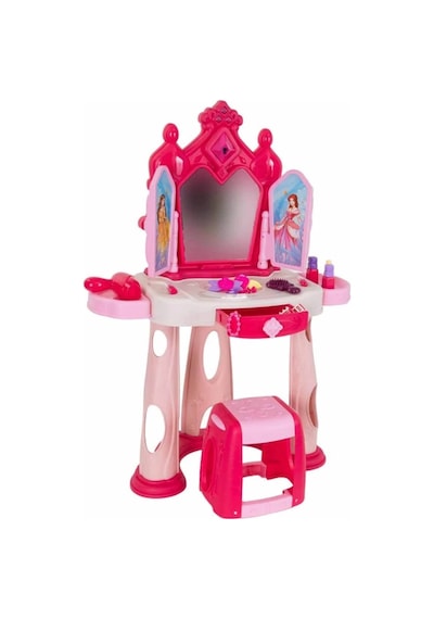 Mey İthalat Pretty Pinky Işıklı Ve Sesli Makyaj Masası Oyun Seti