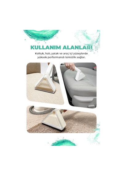 Kt-703 Koltuk Ve Halı Yıkama Makinesi Derinlemesine Temizliğin Yeni Adresi