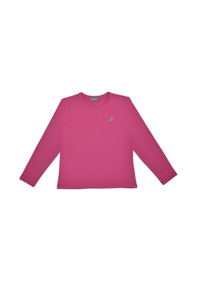 United Colors Of Benetton Kız Çocuk T-shirt - Pembe Pembe