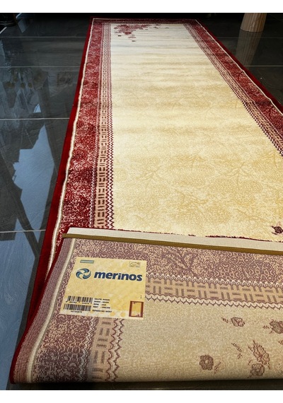 Rodın Halı Salon, Oturma, Yatak Odası Halısı Desen Kodu 00v04-010 Krem-bordo
