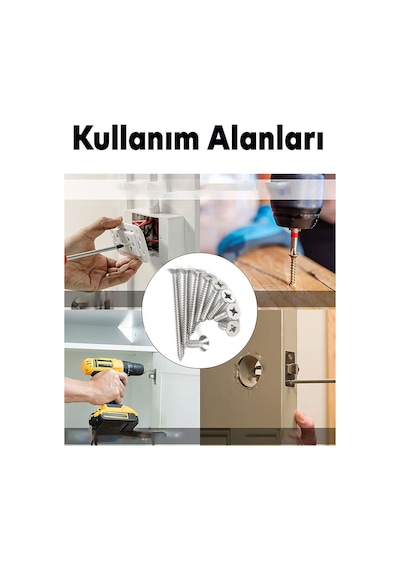 Sunta Vidası 4 X 30 Mm 25 Adet Diğer