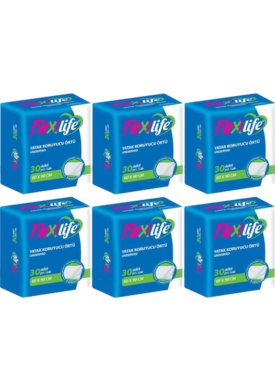 Flexi Life Hasta Alt Açma Yatak Koruyucu Örtü 60 90cm Klasik 180a