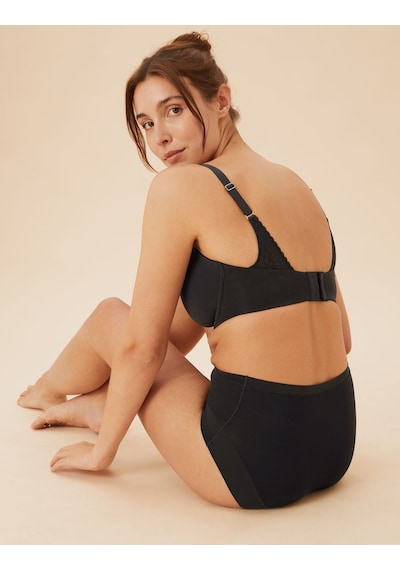 Marks & Spencer Cool Comfort Toparlayıcı Pamuklu Sütyen Siyah