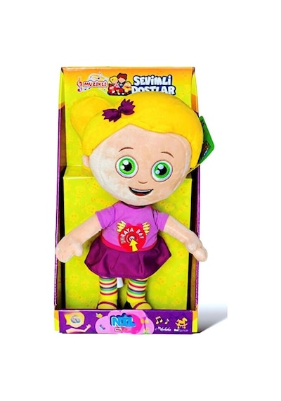 Sevimli Dostlar Nil Peluş Oyuncak Müzikli 35 Cm Lisanslı PEMBE