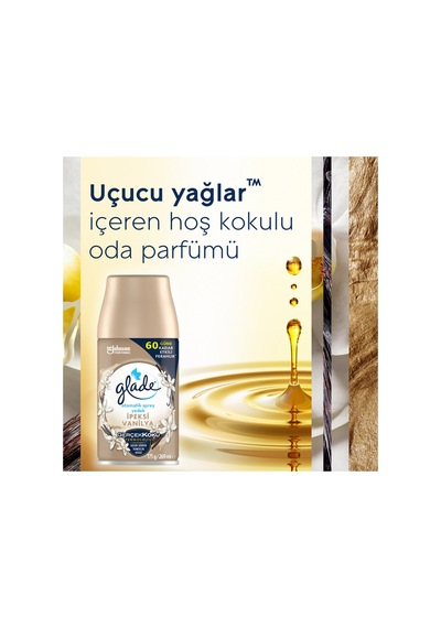 Otomatik Sprey Oda Kokusu Yedek Ipeksi Vanilya 3 X 269 Ml