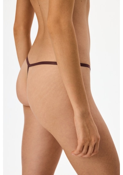 Penti Kahverengi Dantelli String Külot Bn83