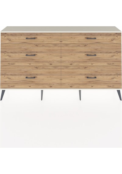 Arges Konsol 6 Çekmeceli 176x30x99 Aytaşı-aytaşı/çam Aytası/atlas Çam - Aytası