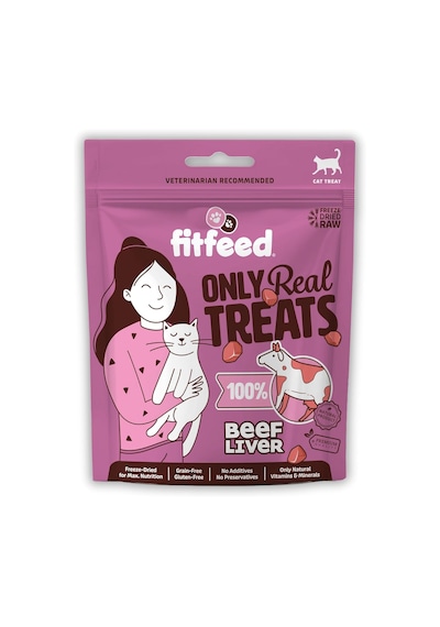 Freeze-dried Çiğ Dana Ciğer Kedi Ödül Maması 40g