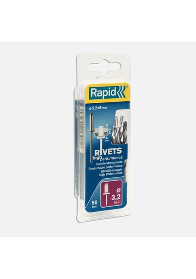 Rapid Perçin 3,2x8 Mm Alu Matkap Ucu 50 Adet