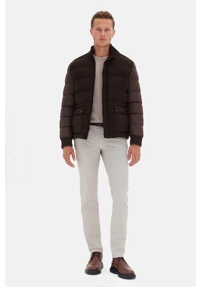 Twn Slim Fit Kahverengi Düz Mont 5ec071222011m Çok Renkli