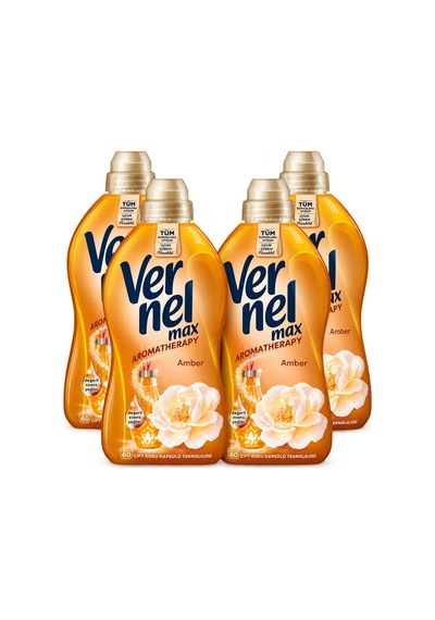Vernel Max Aromatherapy 1440 Ml Amber X 4 Adet 4'lü Set