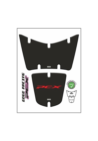 Honda Pcx 2014 - 2017 Uyumlu Tank Pad 006 Çok Renkli