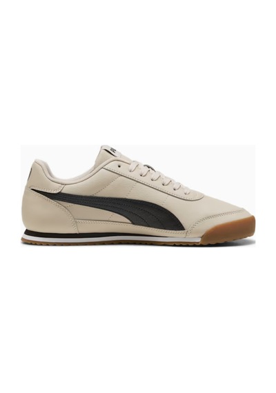 Puma Turino Iı Unisex Spor Ayakkabı Retro Günlük Sneaker Krem - Siyah