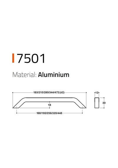 System Mobilya Kulbu Füme 256mm Kulp Sy7501 0256 Bbn Çok Renkli