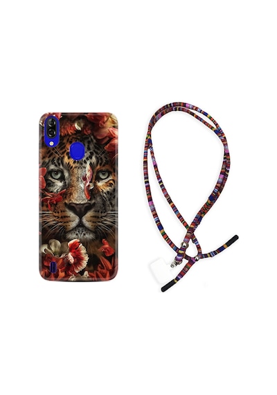 Reeder P13 Blue Kılıf Rasta Boyun Askılı Flowers Baby Tiger 1336