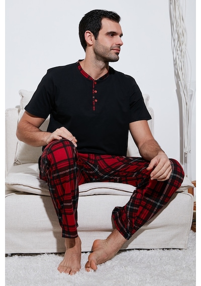 Buratti Erkek Pijama Takımı 60961007 Siyah