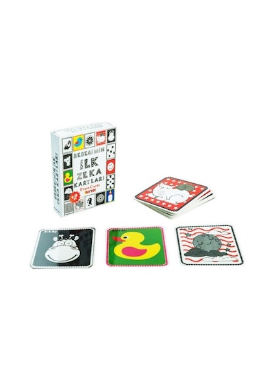 Diytoy Bebeğimin İlk Zeka Kartları Flash Cards Eğitici Kartlar