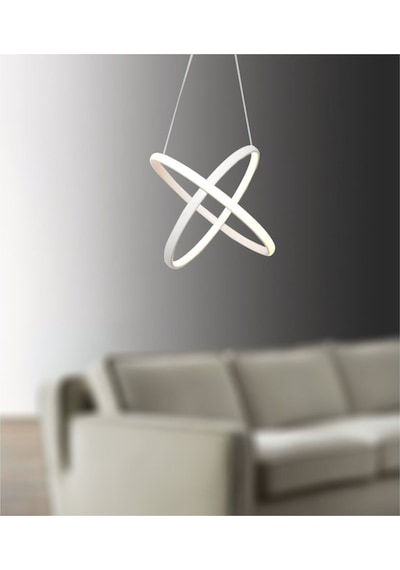 Eşit Halka Model Sarkıt Modern Led Beyaz Işık Ultra Powerd