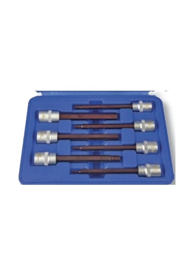 Nttools Ncseteu38al 7 Parça 3/8 S2 110mm Allen Bits Crv Lokma Seti