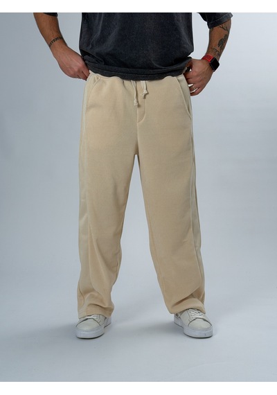 Cocopelli Oversize Bej Erkek Baggy Pantolon Coc2546 Bej