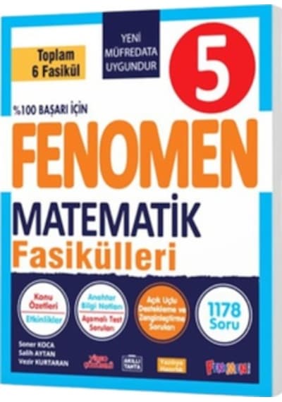 Fenomen 5 Matematik Fasikülleri Toplam 6 Fasikül