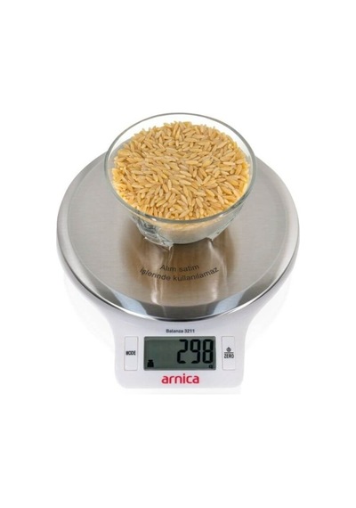 Arnica Balanza 3211 Mutfak Tartısı Beyaz - Gri