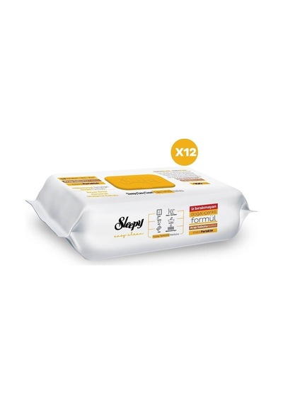 Sleepy Easy Clean Arap Sabunu Katkılı Yüzey Temizlik Havlusu 100' Lü X 12 Adet Diğer