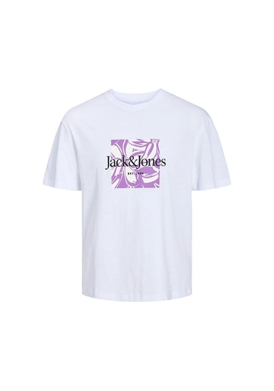 Jack & Jones Jj Jorlafayette Brandıng Erkek T-shirt 12250436-bright White-beyaz