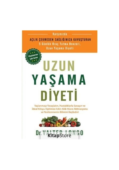 Uzun Yaşama Diyeti - Valter Longo - Flipper Yayıncılık