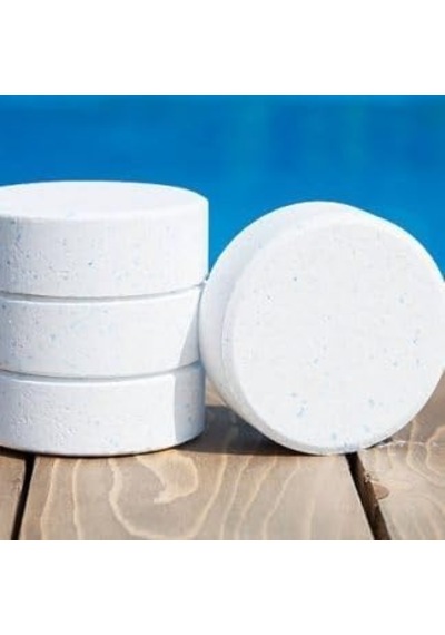 Tabchlor Multi 5 Kg%90 Tablet Klor -%90 Chlorine Multifunctional Tablets - Stabilize Triklor Tableti 200 Gr-toptancıyızbiz