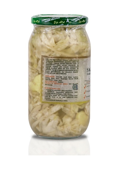 Sauerkraut Ekşi Lahana Turşusu No11 Zencefil & Yeşil Elmalı 1000cc.