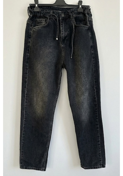 Bigdart Erkek Rahat Kesim Baggy Jean Pantolon 30075 - Siyah