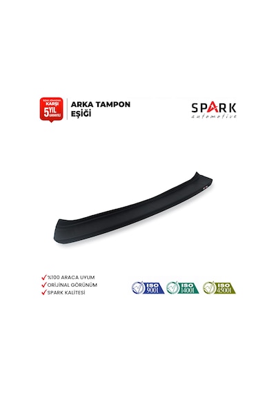 Dacia Duster 2010-2017 Yıl Aralığı Uyumlu Arka Tampon Eşiği Mat
