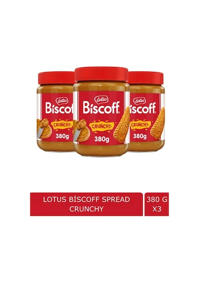 Biscoff Sprad Crunchy 380 G X 3