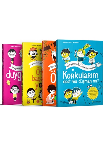 Duygularım - Oynuyorum Ve Kendimi Tanıyorum Seti 4 Kitap