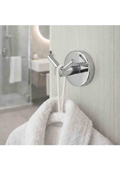 Tema Mare 2'li Ikili Banyo Bornoz Askılık Krom