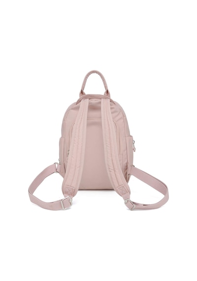 Smart Bags Küçük Boy Krinkıl Kumaş Kadın Sırt Çantası 3386 Kum