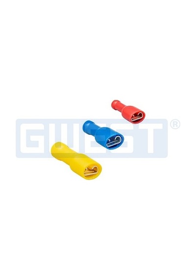 Gwest-gffd-2638-tam İzoleli Dişi Faston Tip Kablo Ucu-200 Adet