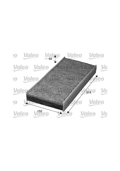 Valeo Polen Filtresi P407 C5 Iı C6 2004 Ve Sonrası Karbonlu Valeo 715570