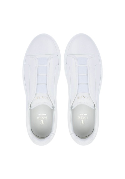 Fabi Erkek Hakiki Deri Beyaz Sneakers & Spor Ayakkabı 510 Fu1325a Erk Ayk Y25 Bıanco Beyaz