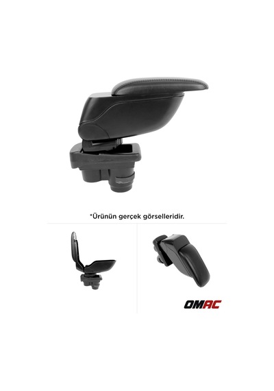 Kia Picanto 2011-2017 Adaptörlü Model Uyumlu Kolçak Kol Dayama Siyah Suni Deri Araca Özel