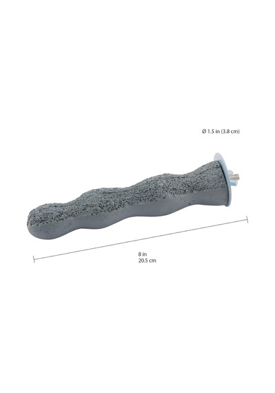Living World Pedi-perch Kuş Oturma Çubuğu, Kuşlar İçin Oturma Çubuğu, 20,5 Cm