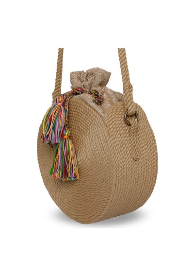 Bohonomad Natural Halat Çanta - Bej